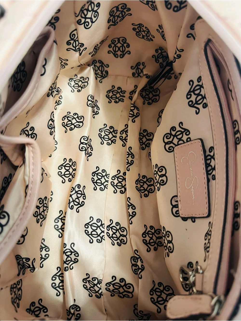 Jessica Simpson Quilted Soft Pink Women's Shoulder Bag